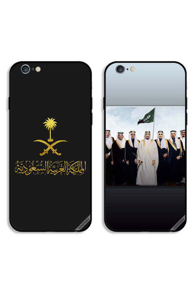 Covernex حافظتان واقيتان لهاتف Apple iPhone 6 Plus/6s Plus برسومات المملكة ال...