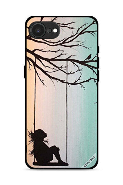 Covernex غطاء حماية لجهاز Apple iPhone 16e بتصميم فتاة صغيرة حزينة