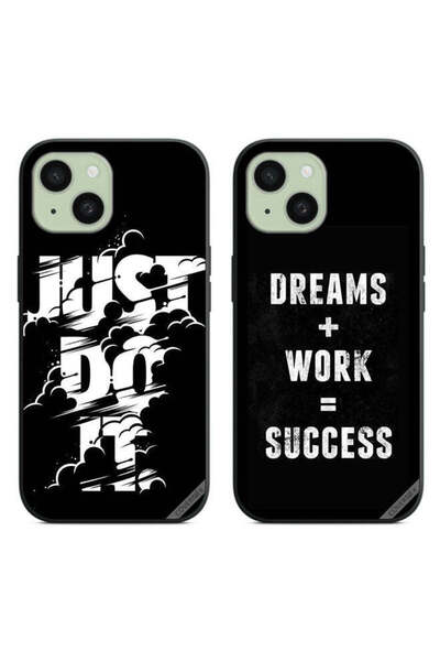 Covernex Two Cases For Apple iPhone 15 Plus Protective Covers Dreams Plus Wor...