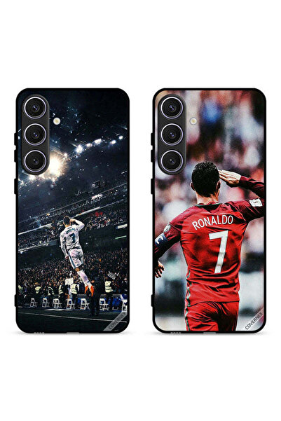 Covernex حافظتان لهاتف سامسونج جالاكسي إس 24 بلس 5G، أغطية حماية تحية رونالدو...