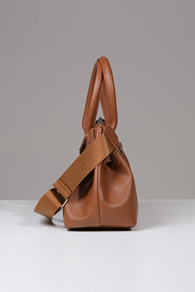 Çantacımstore Kadın Kosta Deri Shopper Çanta 1507 Taba