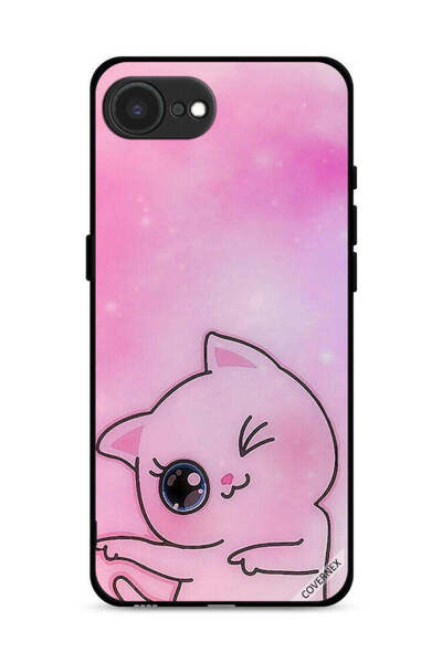 Covernex غطاء حماية لجهاز Apple iPhone 16e بتصميم قطة Go This Way