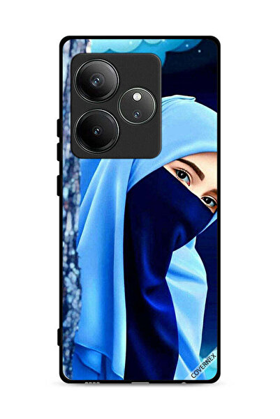 Covernex غطاء حماية لهاتف Realme GT Neo6 SE 5G بنقشة فتاة محجبة
