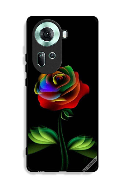 Covernex Oppo Reno11 5G Protective Case Cover Rainbow Color Rose