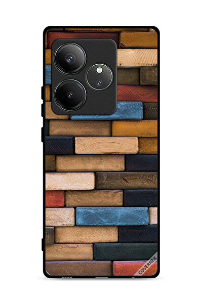 Covernex غطاء حماية خشبي لهاتف Realme GT 6T 5G