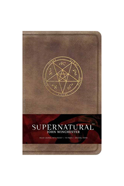 Insight Ed Supernatural: John Winchester Hardcover Ruled Journal