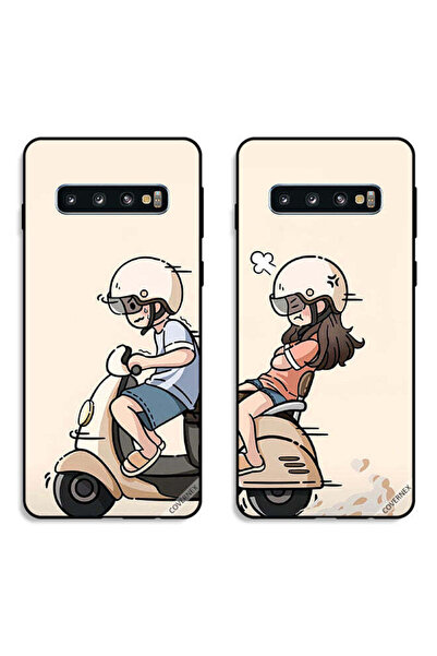 Covernex Two Cases For Samsung Galaxy S10 Protective Covers Scooter Driving C...