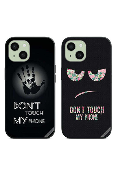 Covernex حافظتان لهاتف Apple iPhone 15 Plus، أغطية حماية، لا تلمس هاتفي، يد و...