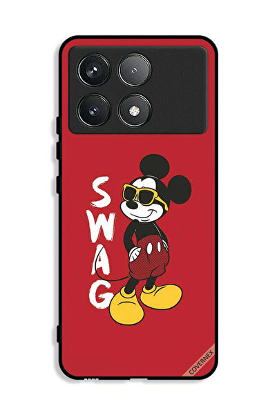 Covernex غطاء حماية لهاتف Xiaomi Poco X6 Pro 5G بتصميم ميكي ماوس من Swag
