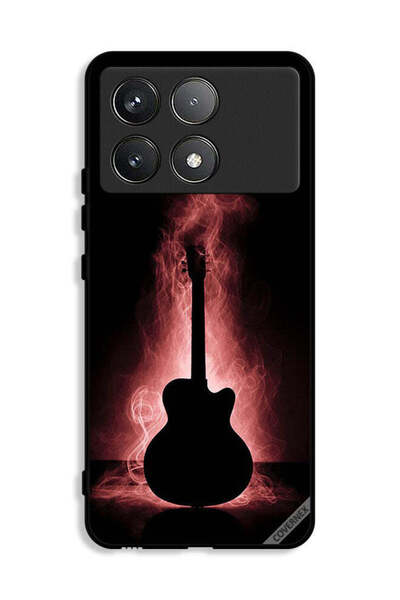 Covernex غطاء حماية لهاتف Xiaomi Redmi K70E 5G بتصميم انعكاس الجيتار