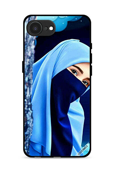 Covernex غطاء حماية لجهاز آيفون 16e من آبل، فتاة محجبة