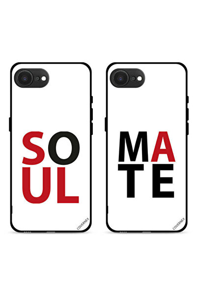 Covernex حافظتان لهاتف Apple iPhone 16e، أغطية حماية خلفية بتصميم زوجين توأم ...