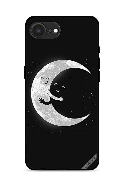 Covernex غطاء حماية لجهاز Apple iPhone 16e بتصميم عناق القمر والسماء المظلمة