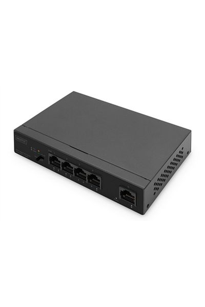 Digitus Comutator Desktop 4-Port PoE Gigabit