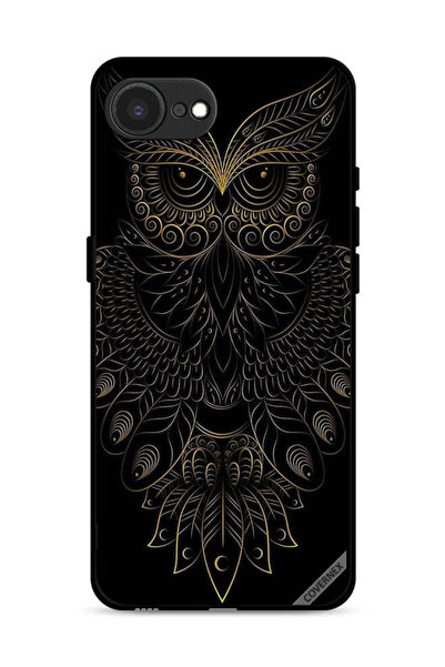 Covernex غطاء حماية لجهاز Apple iPhone 16e بتصميم بومة زهرية عصرية