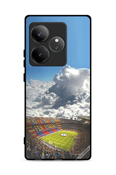 Covernex غطاء حماية لهاتف Realme GT Neo6 5G بتصميم ملعب كرة قدم