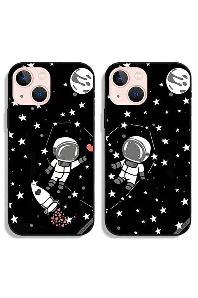 Covernex حافظتان لهاتف Apple iPhone 13، أغطية حماية، رائد فضاء، كوكب، قلب، زو...