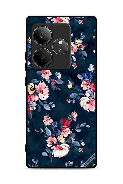 Covernex غطاء حماية لهاتف Realme GT Neo6 SE 5G مزين بزهور مرسومة يدويًا