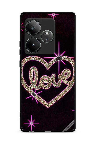 Covernex غطاء حماية لهاتف Realme GT Neo6 SE 5G بتصميم قلب الحب