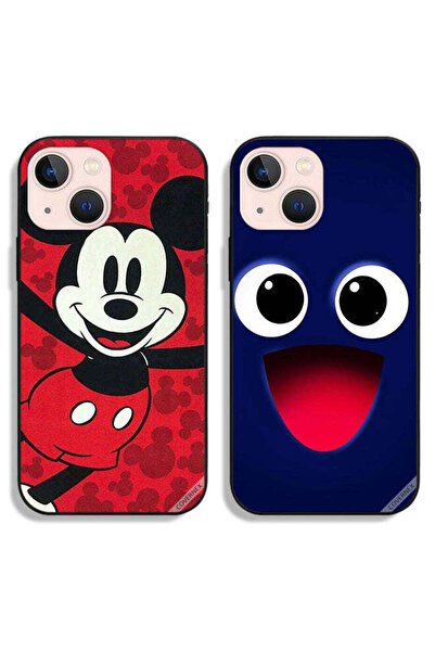 Covernex حافظتان لهاتف Apple iPhone 13، أغطية حماية برسومات ابتسامة سعيدة ومي...