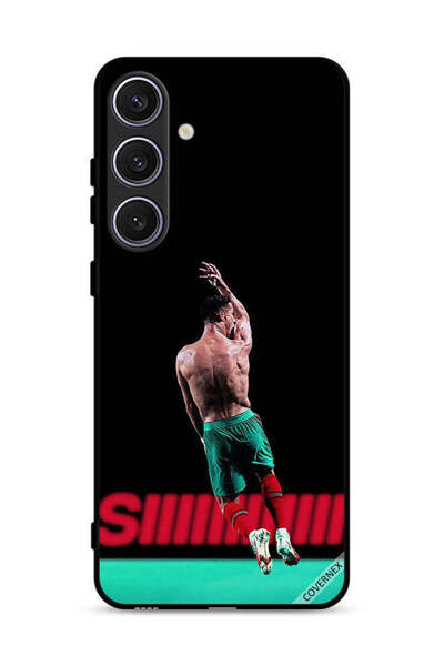 Covernex غطاء حماية لهاتف سامسونج جالاكسي S25 بلس رونالدو في الهواء