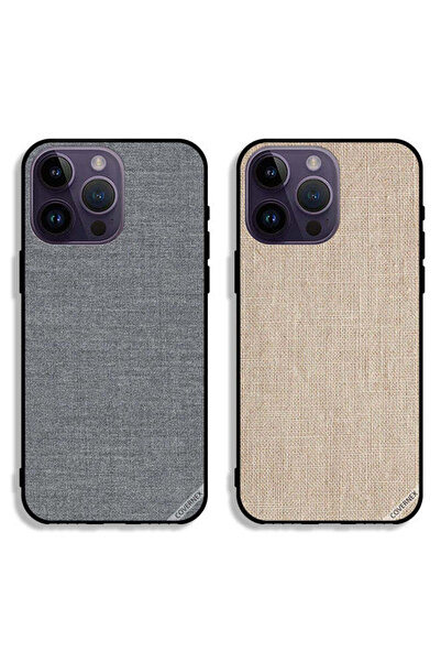 Covernex حافظتان واقيتان لهاتف Apple iPhone 14 Pro Max بنمط قماشي وملمس قماشي