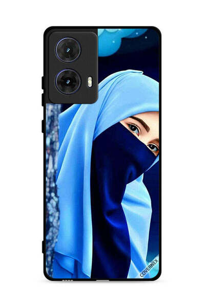 Covernex غطاء حماية لهاتف موتورولا موتو جي 85 5 جي - فتاة محجبة