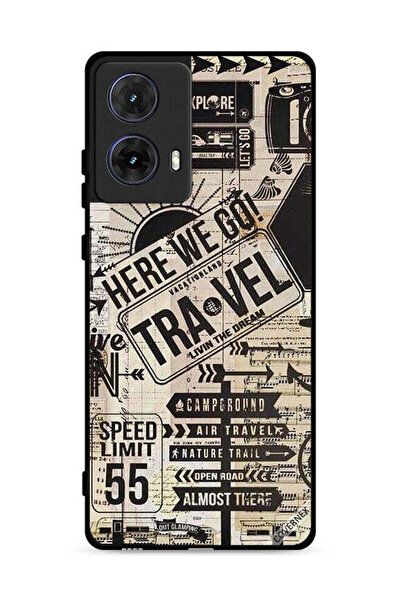 Covernex غطاء حماية موتورولا موتو جي 85 5G "هنا نذهب للسفر"