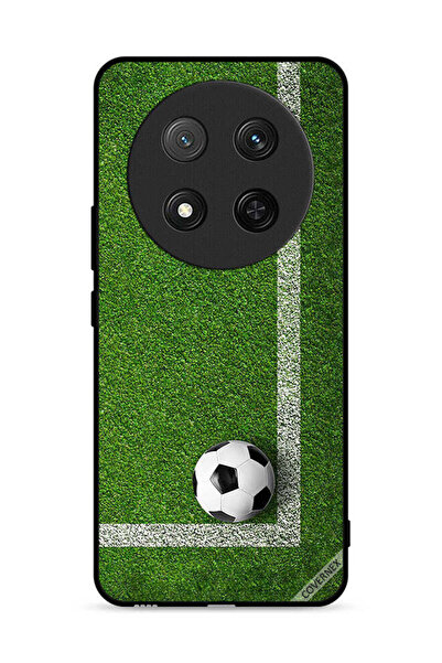 Covernex غطاء حماية لهاتف Honor X9c 5G بتصميم كرة قدم في الزاوية