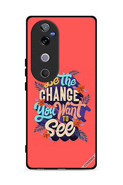 Covernex غطاء حماية لهاتف Vivo V40 5G كن التغيير الذي تريد رؤيته