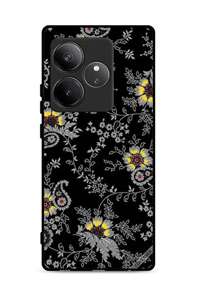 Covernex غطاء حماية لهاتف Realme GT Neo6 5G بخلفية زهور فنية