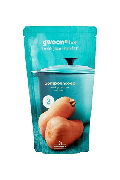 G’woon Supa crema de dovleac cu legume 570 ml