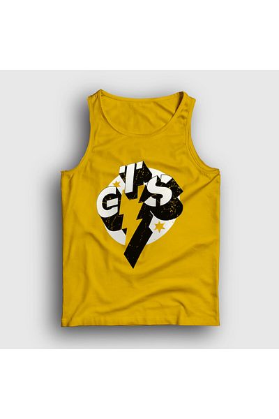 Presmono Unisex Yellow Gts Wrestling Wwe cm Punk Singlet 553761Tt