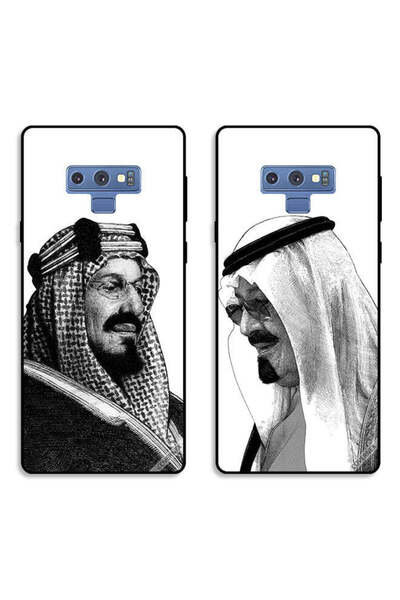 Covernex حافظتان لهاتف سامسونج جالاكسي نوت 9 بغطاءين واقيين الملك ابن سعود والملك عبدالله