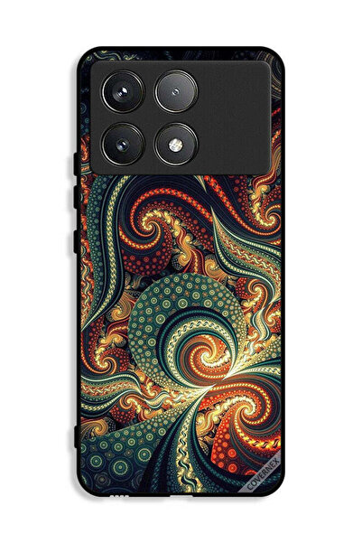 Covernex غطاء حماية لهاتف شاومي ريدمي K70E 5G بنمط ماندالا العتيق