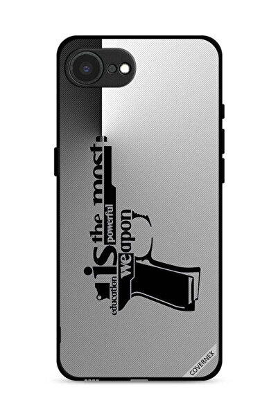 Covernex غطاء حماية لجهاز Apple iPhone 16e التعليم هو السلاح الأقوى