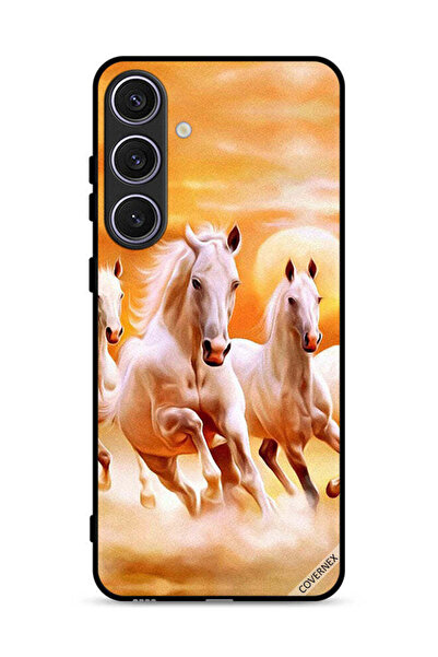 Covernex غطاء حماية لهاتف سامسونج جالاكسي S25 بلس - خيول تركض