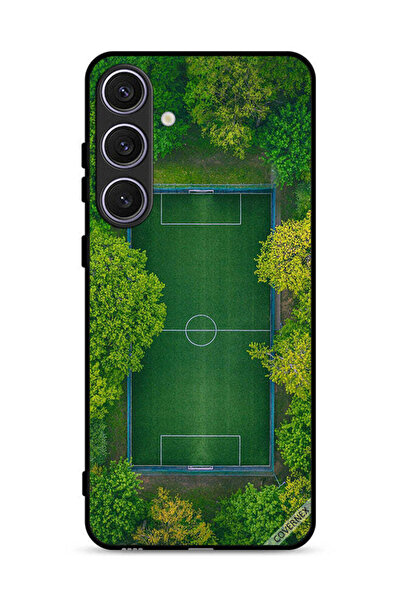 Covernex غطاء حماية لهاتف Samsung Galaxy S25 Plus بتصميم منظر ملعب كرة القدم