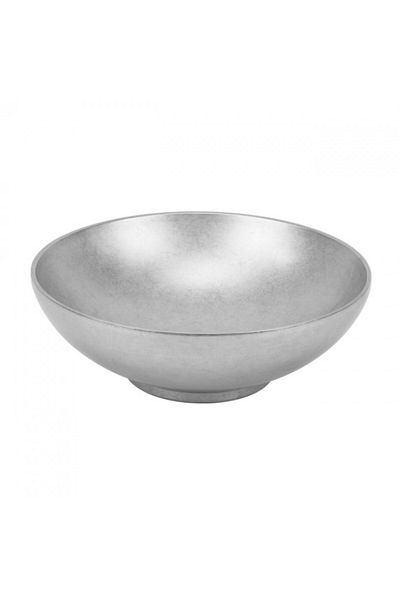 Raki Double-walled bowl Culinaro Silver 20xh6.8cm, stainless steel