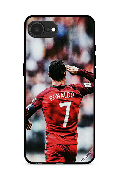 Covernex غطاء حماية لجهاز Apple iPhone 16e بتصميم تحية رونالدو للجمهور
