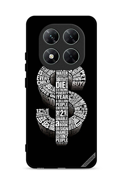 Covernex غطاء حماية لهاتف Xiaomi Poco X7 5G بطبعة دولار الخط