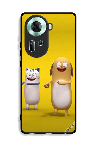 Covernex غطاء حماية Oppo Reno11 5G قصة قطة وكلب