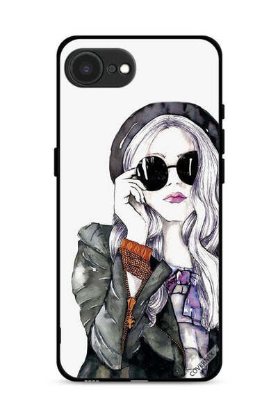 Covernex غطاء حماية لجهاز Apple iPhone 16e بتصميم فتاة أنيقة ولطيفة