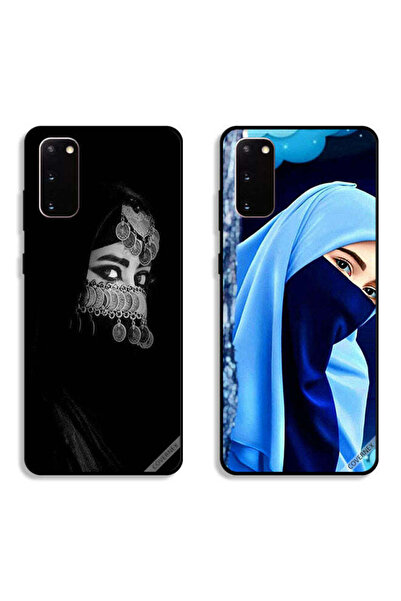 Covernex حافظتان لهاتف سامسونج جالكسي S20 بأغطية حماية عيون جميلة وفتاة محجبة
