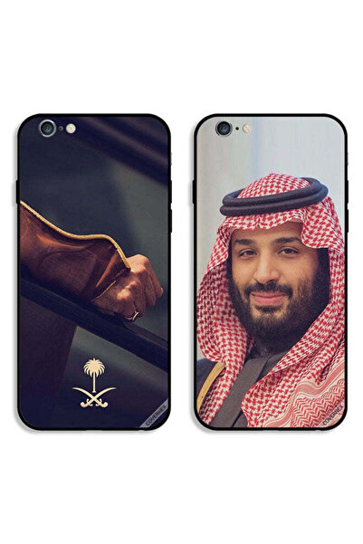 Covernex حافظتان لهاتف آيفون 6/6s من آبل، غطاءان واقيان يحملان صورة محمد بن س...