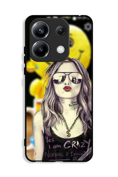 Covernex غطاء حماية لهاتف Xiaomi Poco M6 Pro 4G نعم أنا مجنون، العادي ممل