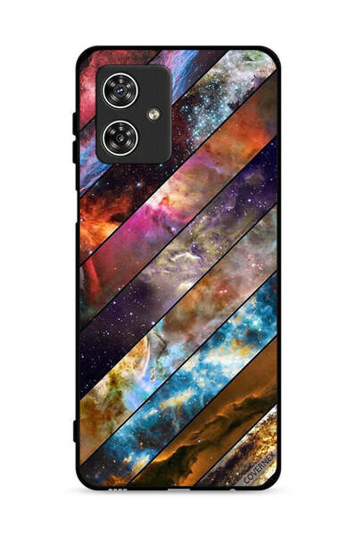 Covernex غطاء حماية لهاتف موتورولا موتو جي 54 5G بنمط خطوط