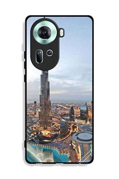 Covernex غطاء حماية لهاتف Oppo Reno11 5G، منظر جميل لوسط مدينة دبي