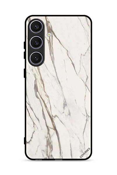 Covernex غطاء حماية لهاتف سامسونج جالكسي S25 بلس بتصميم رخامي