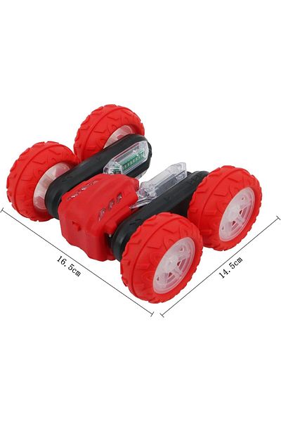 rexa 4WD High-Speed RC Butterfly Stunt Toy Car – 360° Flat & V-Shape Rotation, Assorted Colors